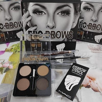 Ликвидация Maxi набор для макияжа бровей PRO. BROWS от MAC (4 оттенка теней, карандаш, кисть для нанесения,