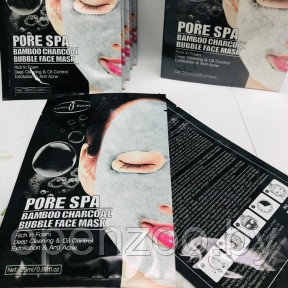 Ликвидация Листовая пузырьковая маска для лица с бамбуковым углём Aichun Beauty Pore Spa Aichun Beauty PORE