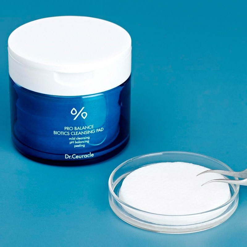 60 шт! Очищающие подушечки с пробиотиками Dr Ceuracle Pro Balance Biotics Cleansing Pad 60шт