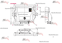 Блок электронного контроля S1X-11 G2 AMP K196 NFPE Control Sauer Danfoss, фото 2