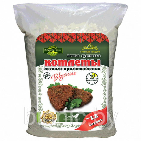 Котлеты гречневые с чесноком и специями,"Вкусное Дело", 230гр, фото 2