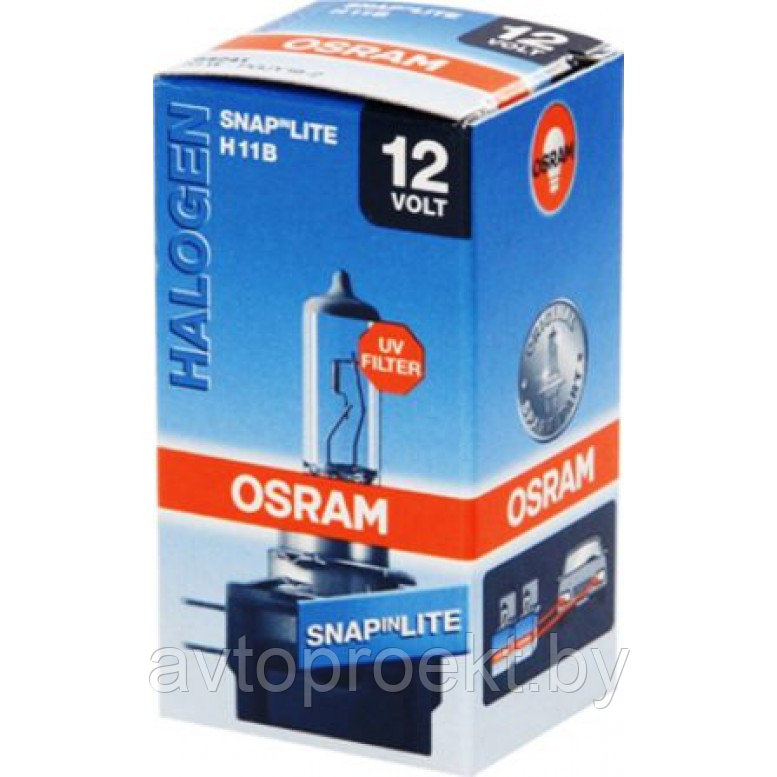 Автомобильная галогенная лампа H11B Osram