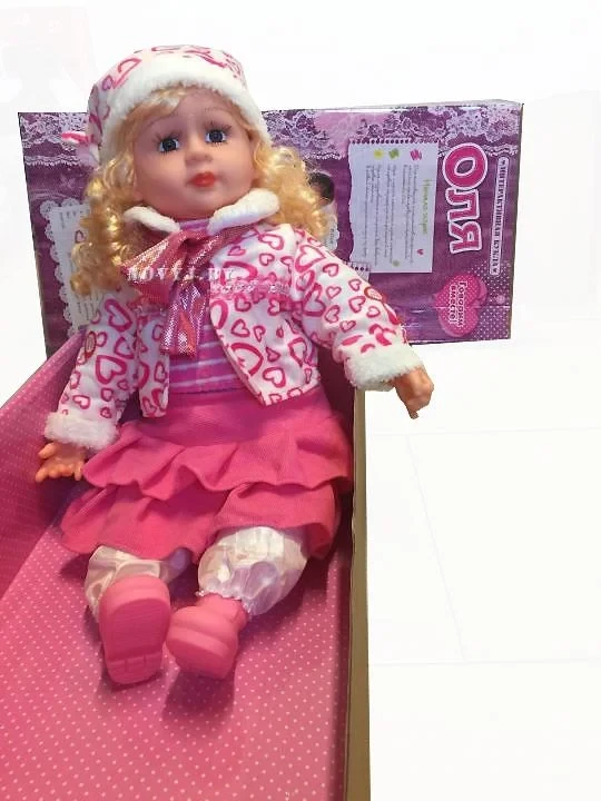 Детская интерактивная кукла Оля, говорящая кукла шевелит губами и поворачивает головой - фото 1 - id-p195348617