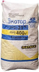 Антигололедный реагент Ratmix "Экотор" EcoTOR  -21с 25кг.