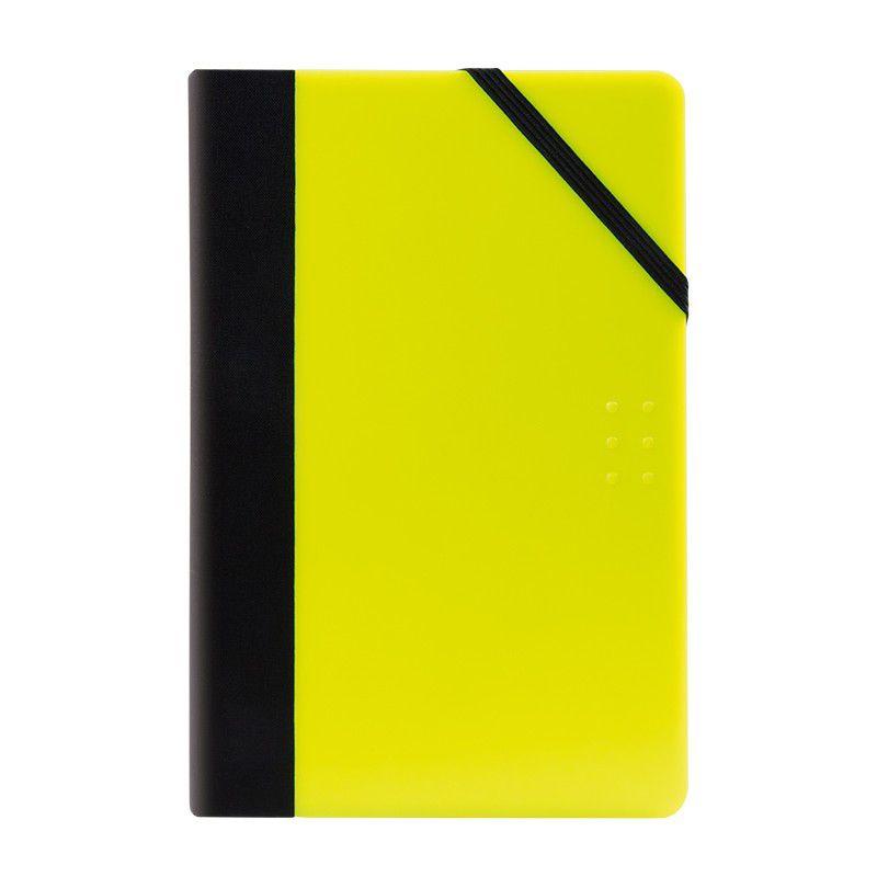 Ежедневник недатированный Milan, А5, 208 стр., Medium yellow Fluo, жёлтый неон, арт.57052FFY - фото 1 - id-p195357863