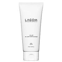 120 мл! Увлажняющая слабокислотная пенка для умывания Lagom Cellup Ph Cure Foam Cleanser