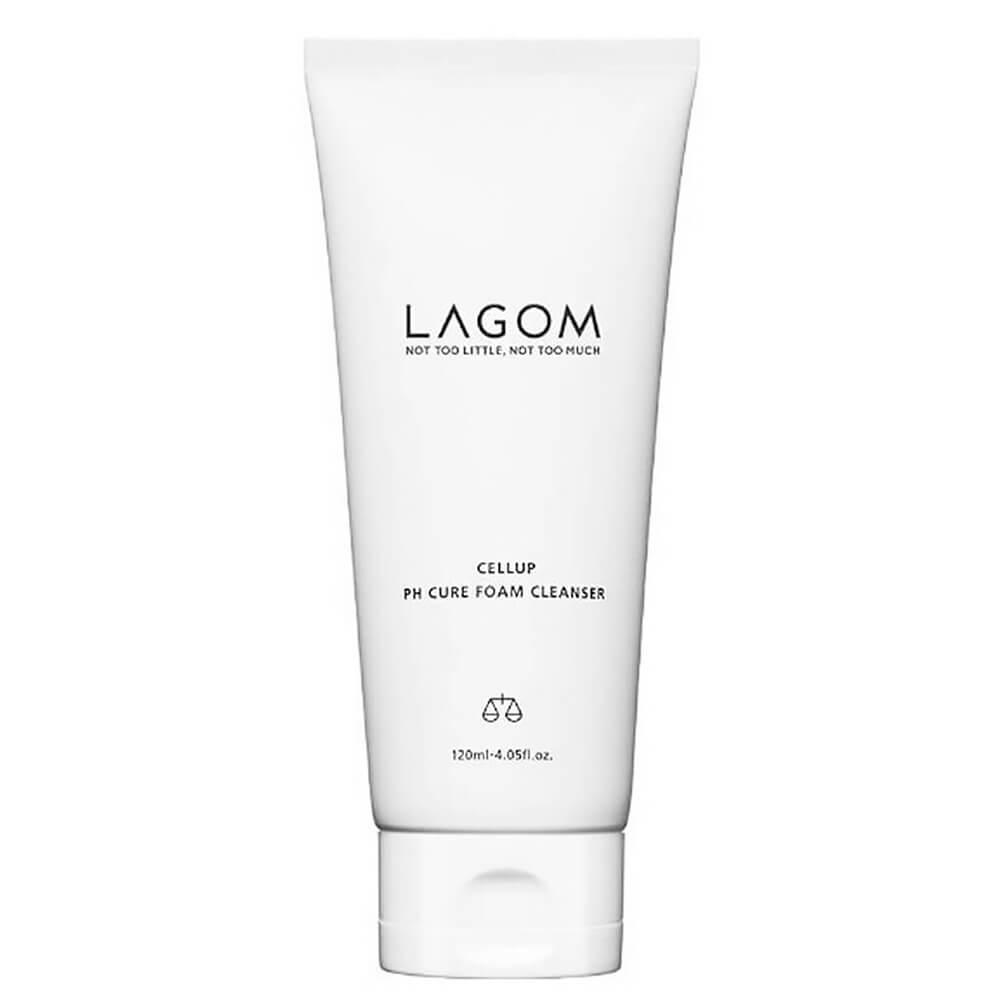 120 мл! Увлажняющая слабокислотная пенка для умывания Lagom Cellup Ph Cure Foam Cleanser - фото 1 - id-p156623469