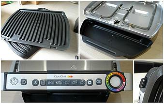 Тефлоновая панель нижняя гриля Tefal Optigrill Elite TS-01043490, фото 2