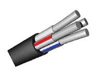 Кабель АВВГ 4х50,0 - 1,0
