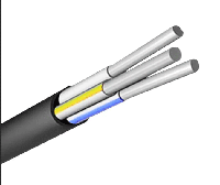 Кабель АВВГ нг(А) 3х10,0 - 0,66