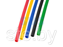 Набор термоусадочной трубки 3,5 / 1,75 мм, пять цветов (упак. 50 шт. по 1 м) REXANT