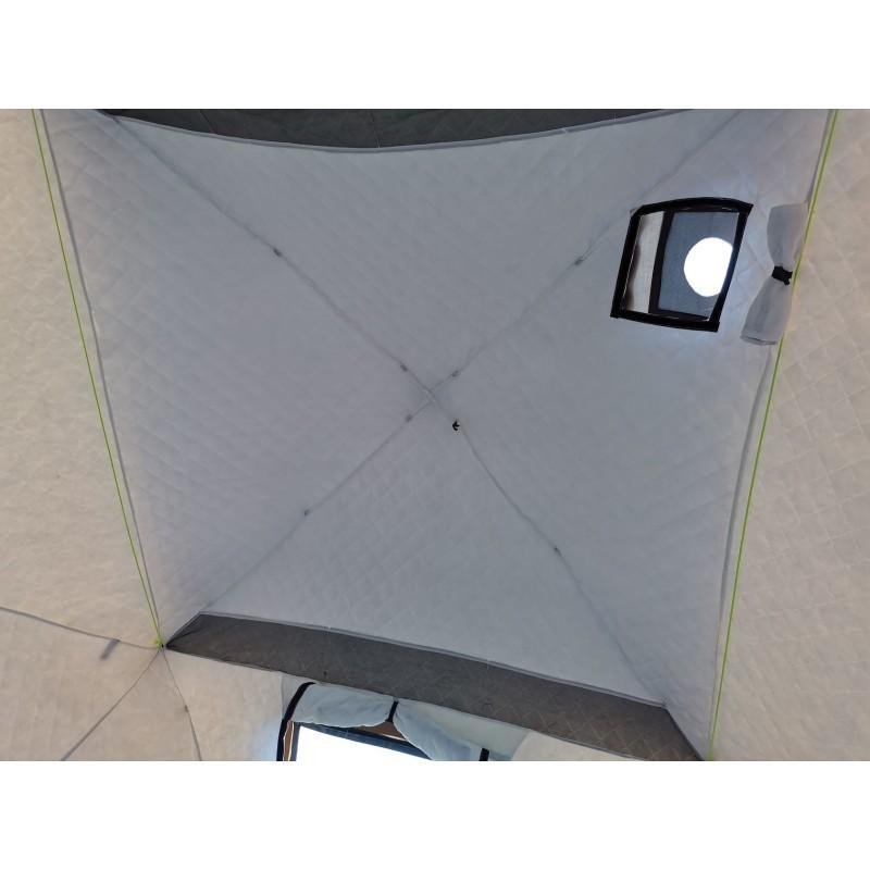 Палатка зимняя куб четырехслойная Mircamping (240х240х190/220см) (мобильная баня), арт. MIR-2019 - фото 5 - id-p195438745