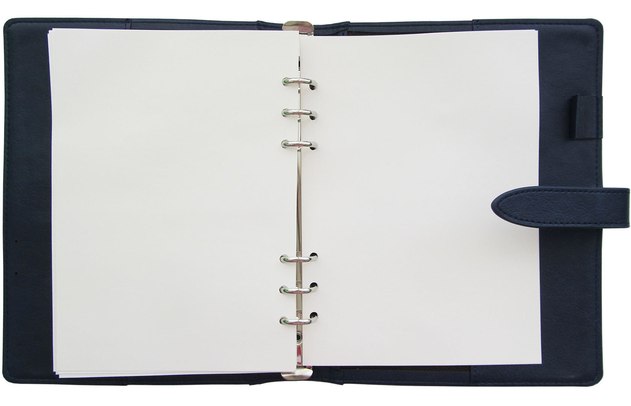 Ежедневник недатированный DELI ф.A5 синий на кольцах (цена с НДС) - фото 4 - id-p195427559