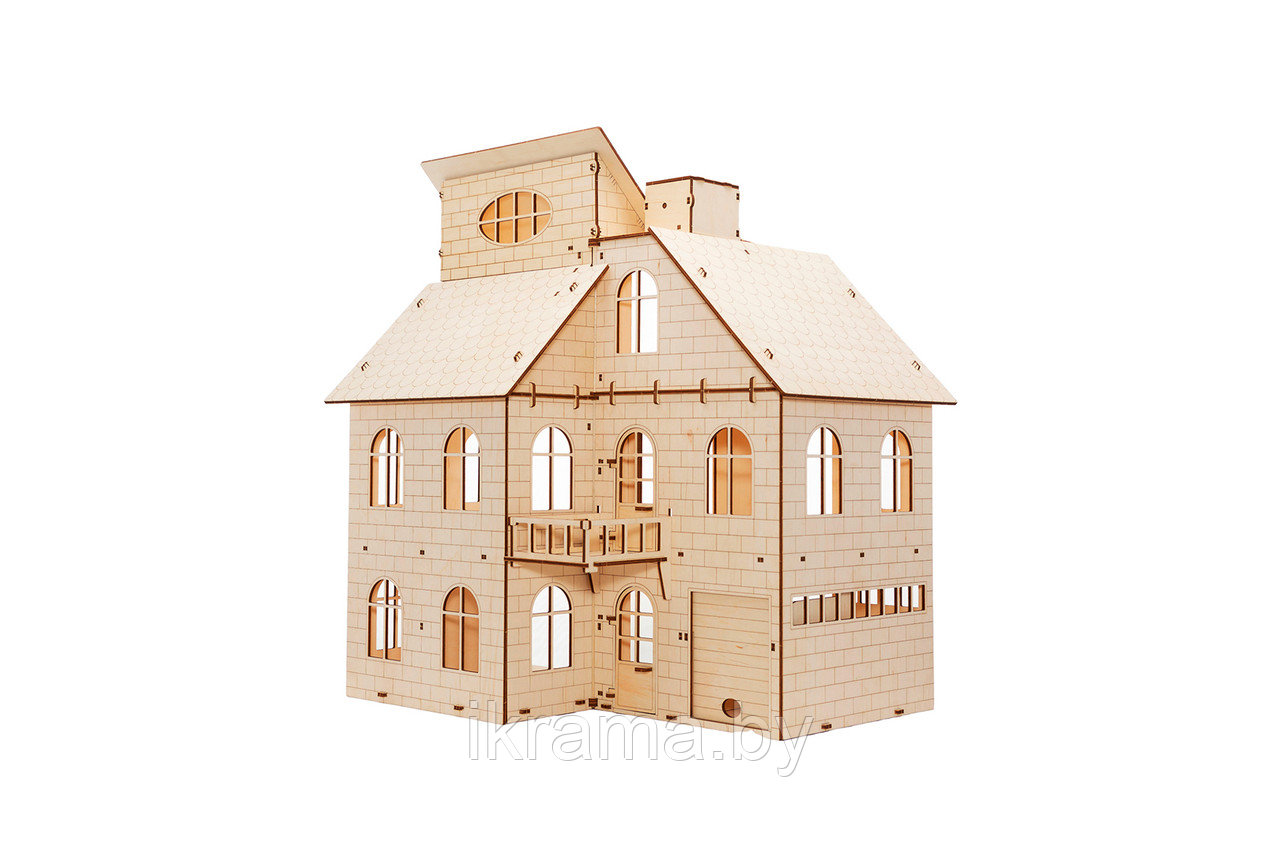 Конструктор 3D-пазл EWA Кукольный домик - фото 1 - id-p97555390