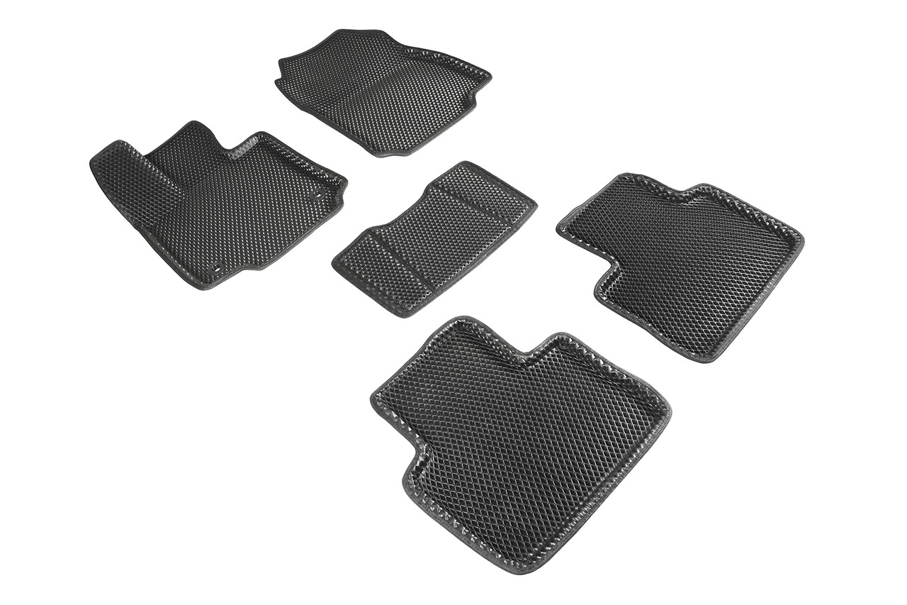 Коврики 3D EVA Seintex для Toyota RAV-4 АКПП 2019- (цвет Черный) арт.95196 - фото 1 - id-p195444081