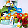 Ножницы 12см закругленные цветные лезвия с европодвесом, фото 5