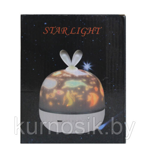 Ночник проектор звездного неба Star Light с ушками 6в1 - фото 5 - id-p195444185