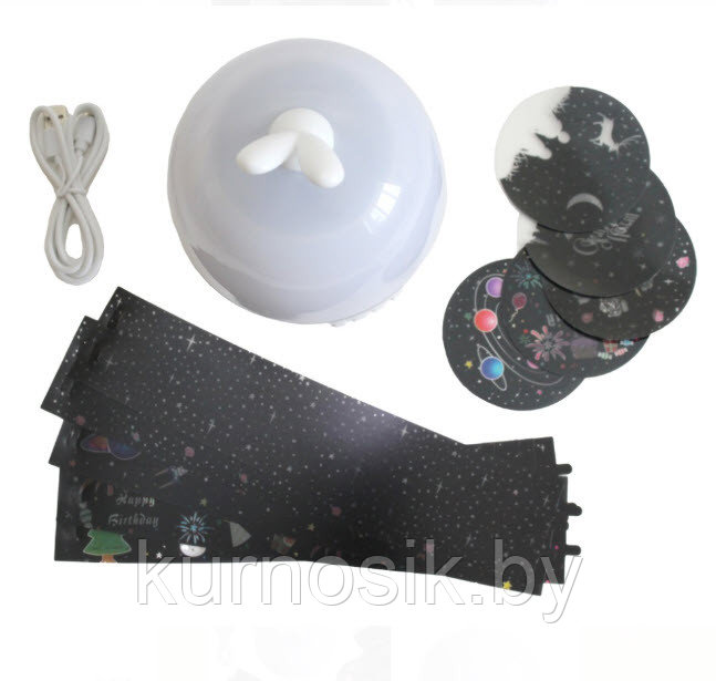 Ночник проектор звездного неба Star Light с ушками 6в1 - фото 3 - id-p195444185