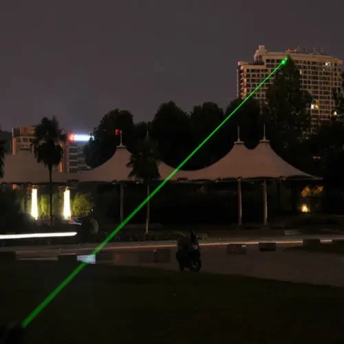 Лазерная указка Green Laser с насадкой - фото 5 - id-p195444788