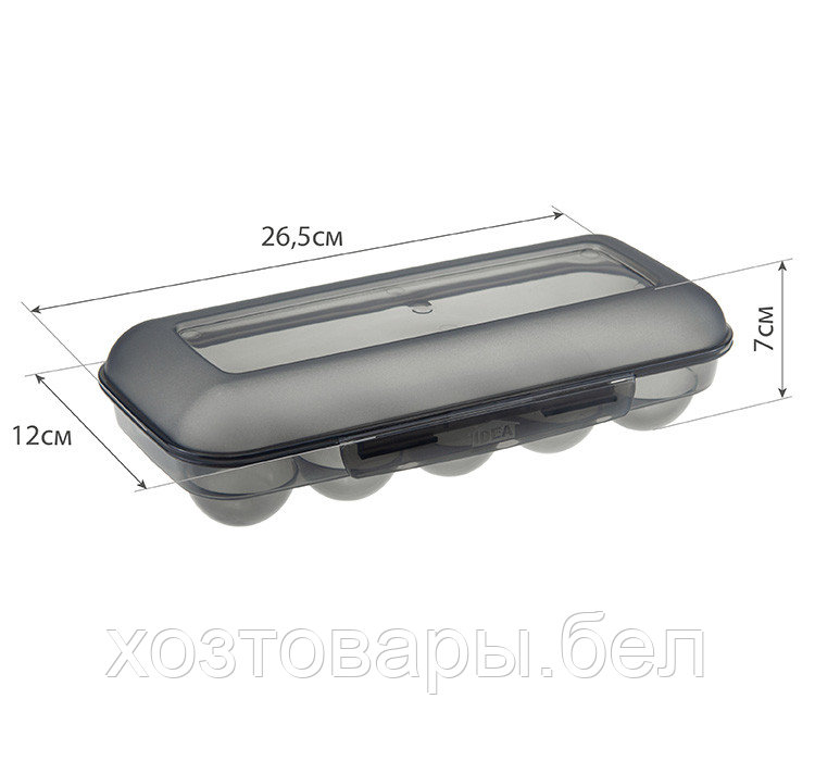 Контейнер для яиц (на 10 шт.) цвет ассорти - фото 3 - id-p195444624