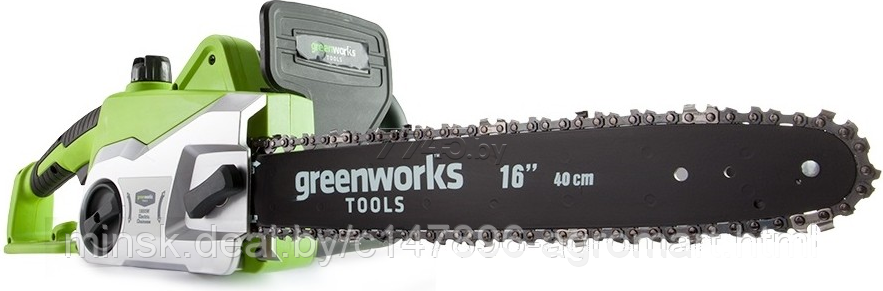 Пила цепная электрическая GREENWORKS GCS 1840 (20027) - фото 2 - id-p176451780