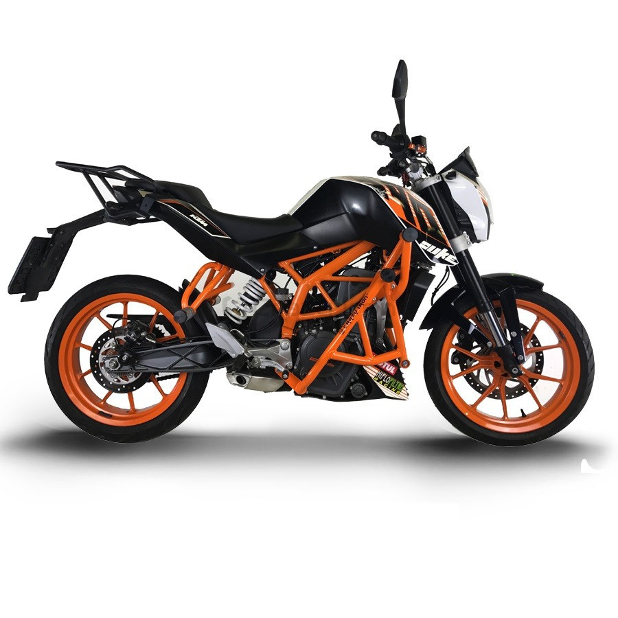 Клетка на мотоцикл KTM Duke 200 `15-`21 CRAZY IRON серии PRO - фото 1 - id-p195009425
