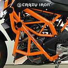 Клетка на мотоцикл KTM Duke 200 `15-`21 CRAZY IRON серии PRO, фото 2