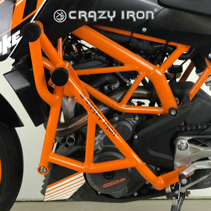 Клетка на мотоцикл KTM Duke 200 `15-`21 CRAZY IRON серии PRO - фото 2 - id-p195009425