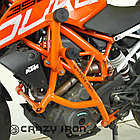 Клетка на мотоцикл KTM Duke 250, Duke 390 от `21- CRAZY IRON серии PRO, фото 2