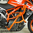 Клетка на мотоцикл KTM Duke 250, Duke 390 от `21- CRAZY IRON серии PRO, фото 3