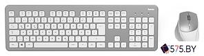 Клавиатура + мышь Hama KMW-700 Set (серый/белый)