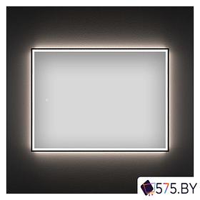 Мебель для ванных комнат Wellsee Зеркало с фронтальной LED-подсветкой 7 Rays' Spectrum 172201250, 80 х 55 см