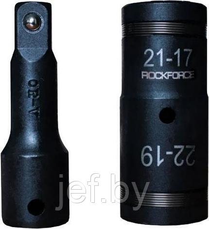 Головка с удлинителем для обслуживания колес 4-в-1 2 пр 17 ROCKFORCE RF-445U2, фото 2