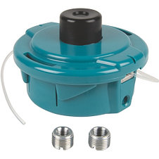 Головка триммерная леска ф 2.4 мм полуавт.[387224501] леска до 3.0 мм ф 110 мм с переходниками MAKITA B-02945, фото 3