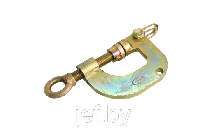 Захват струбцина двухфункциональный поперечное усилие 2т продольное 3т ROCKFORCE RF-62507, фото 2