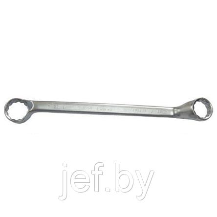 Ключ накидной отогнутый на 75грд. 46х50мм ROCKFORCE RF-7594650, фото 2