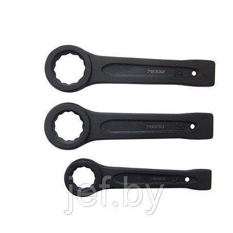 Ключ накидной ударный односторонний 100мм FORCEKRAFT FK-793100, фото 2