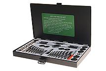 Набор метчиков и плашек метрический 40 пр. в металл. кейсе ROCKFORCE RF-M040-1, фото 2