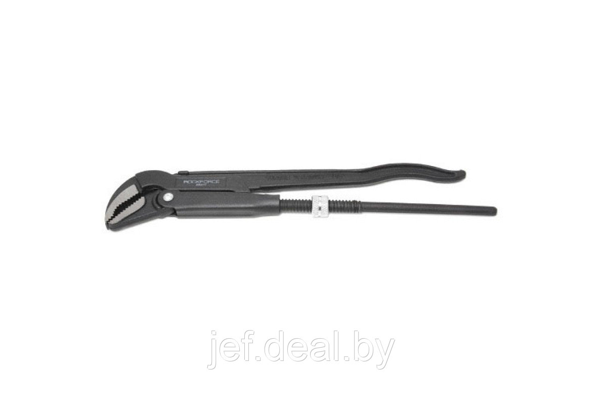 Ключ газовый 1.5" 45гр. захват 80мм ROCKFORCE RF-684L17 - фото 1 - id-p195483019