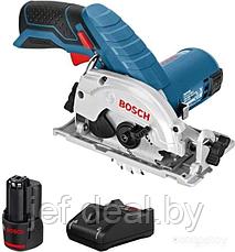 Аккумуляторная циркулярная пила GKS 12v-26 BOSCH 0615990M41, фото 2