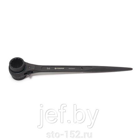 Ключ трещоточный ступичный усиленный 27х30мм FORSAGE F-8222730, фото 2