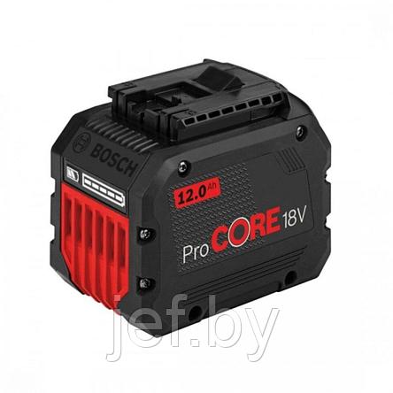 Аккумулятор procore18v 18.0 в 12.0 а/ч LI-ION BOSCH 1600A016GU, фото 2