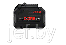 Аккумулятор procore18v 18.0 в 12.0 а/ч LI-ION BOSCH 1600A016GU, фото 2