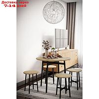 Стол обеденный "Медисон", 800 × 800 × 720 мм, цвет дуб сонома