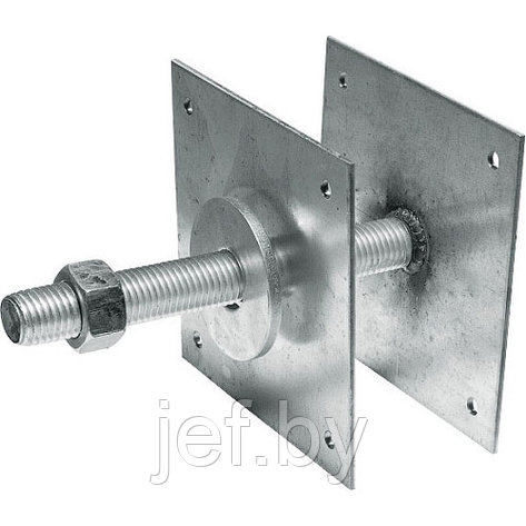 Опора регулируемая (100 мм) М24 ARH белый цинк STARFIX SMP-31144-1, фото 2