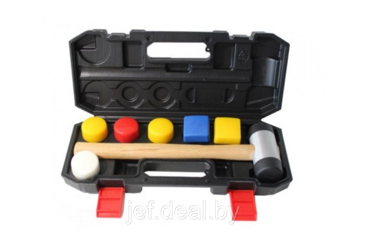 Молоток рихтовочный с набором насадок l-320 мм ROCKFORCE RF-616S