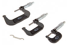 Набор микрометров 3 предмета в футляре ROCKFORCE RF-5096P03, фото 2