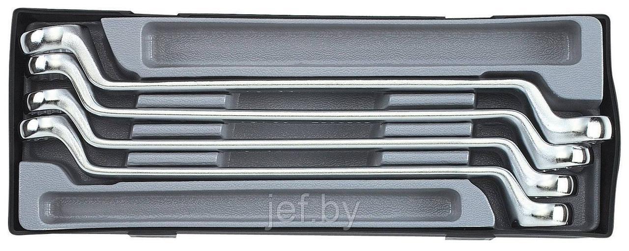 Набор накидных ключей 75 градусов 4 предмета FORCE T5044