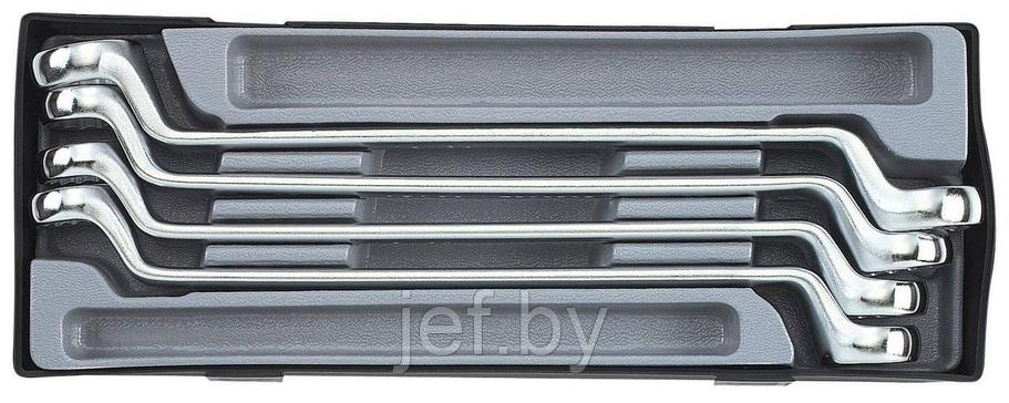 Набор накидных ключей 75 градусов 4 предмета FORCE T5044, фото 2