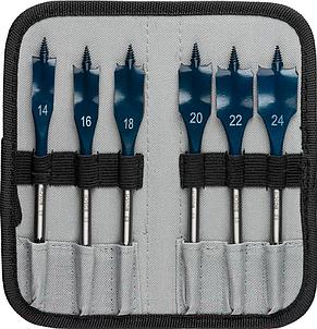 Набор плоскофрезеровачных сверл по дереву 6шт BOSCH 2608595424, фото 2